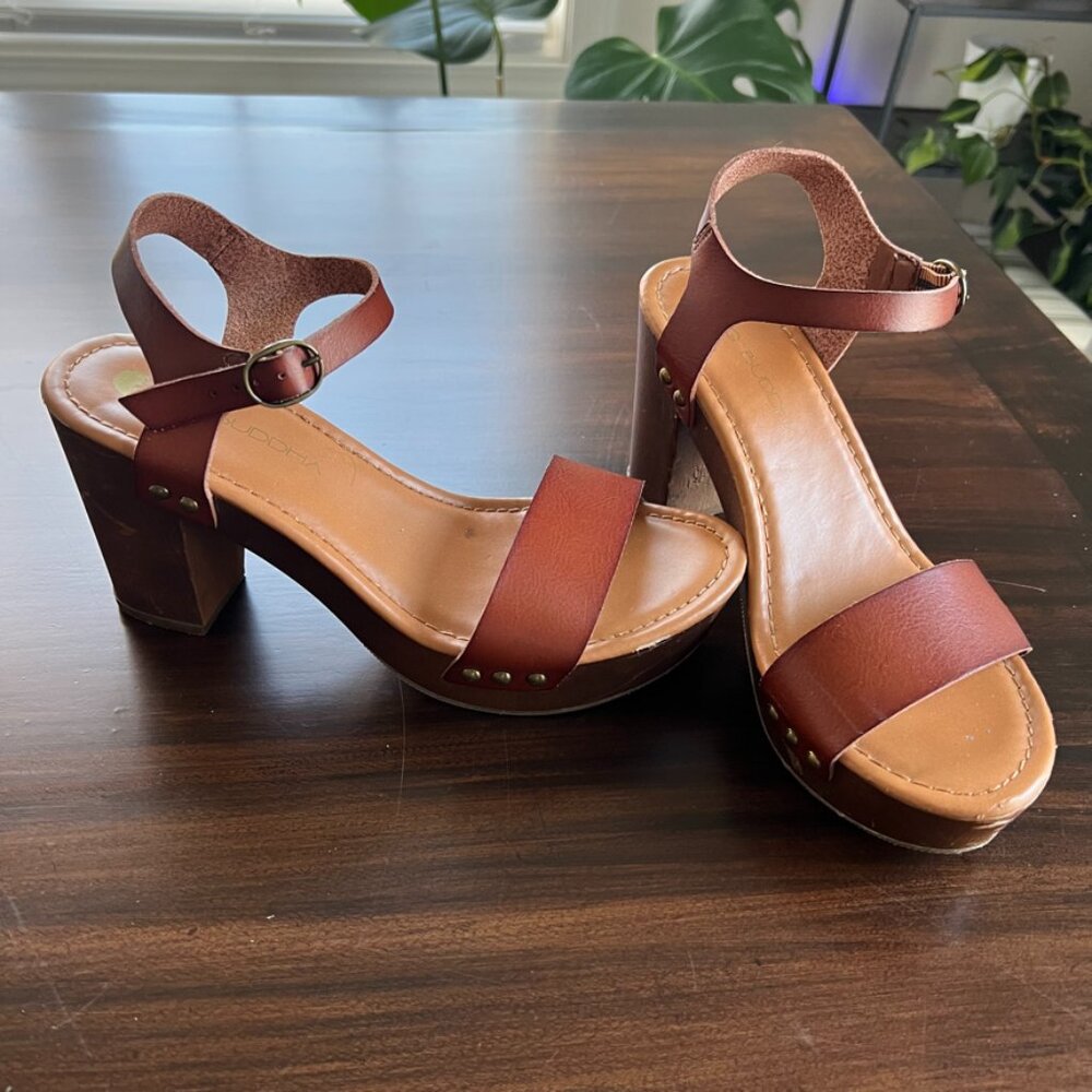 Big Buddha platform Sandals